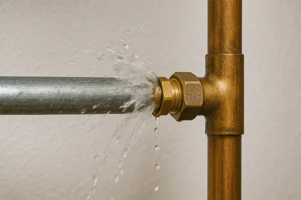 a male technician shaking hands with the customer from The Cedar Park Plumber in Leander, TX - Leander TX