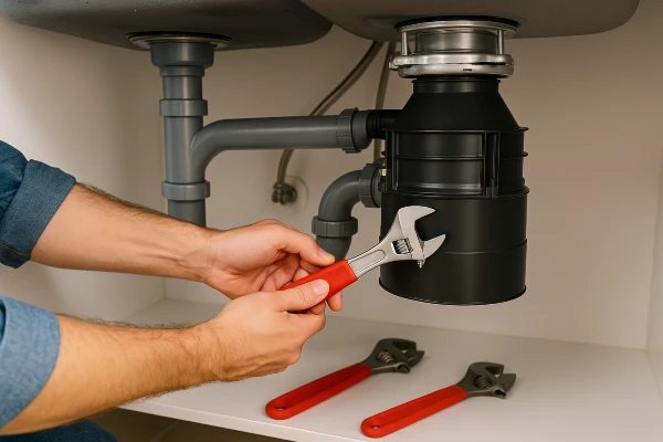 a male plumber smiling at the camera from The Cedar Park Plumber in Cedar Park, TX - Plumber near me
