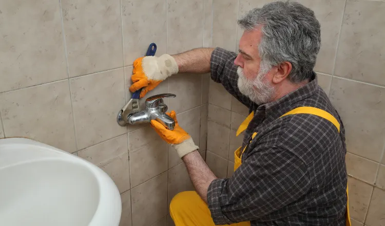 a male plumber technician smiling at the camera from The Cedar Park Plumber in Cedar Park, TX - plumbing line redirect