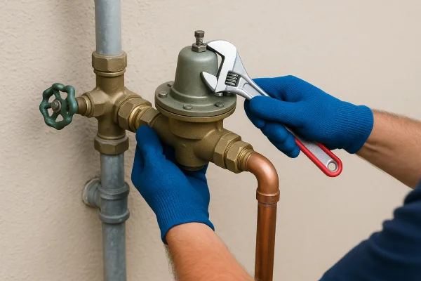 sink pipe leaking and some tools on the floor from The Cedar Park Plumber in Round Rock, TX - Round Rock TX